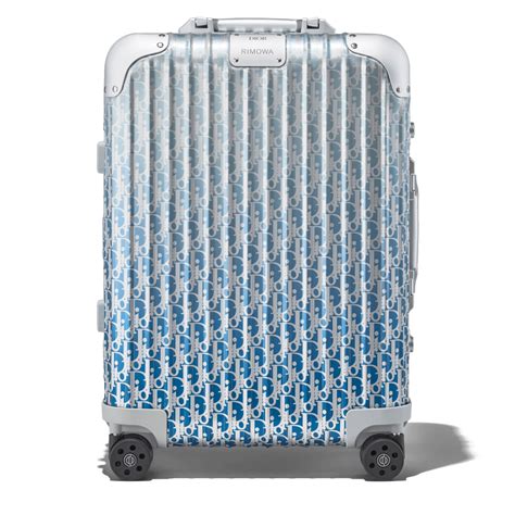 dior rimowa sacoche|Dior Rimowa luggage collection.